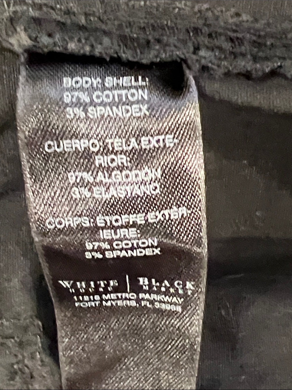 White House Black Market Black Cropped Cargo Pants Size 2 - Picture 10 of 12